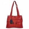 Torebka Damska Na Ramię Shopper Bag firmy Hernan 8006 Bordowa